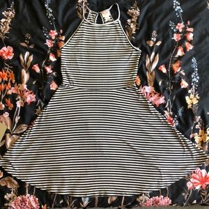 Striped Skater Dress